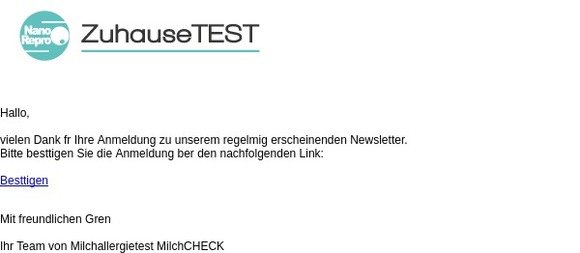 Bitte bestätigen Sie Ihre Newsletter-Anmeldung