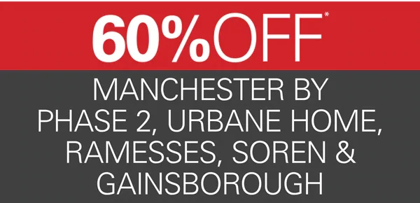 60% off Manchester