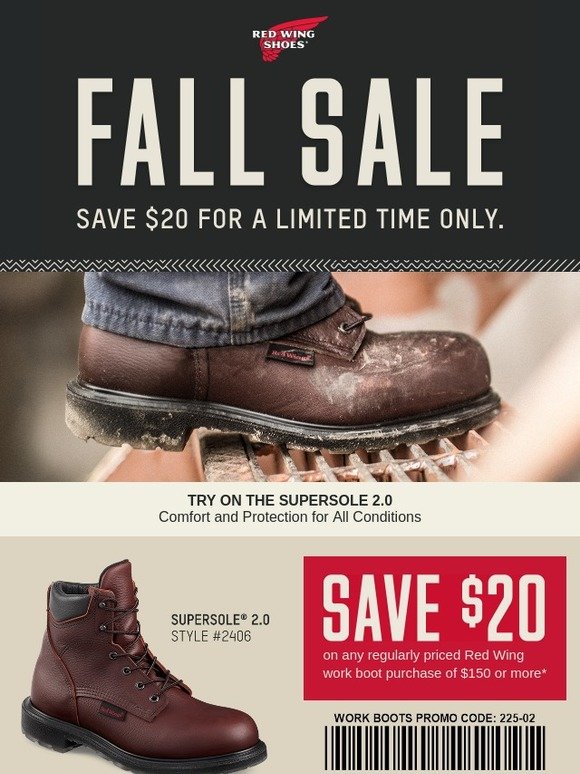 red wing boots discount