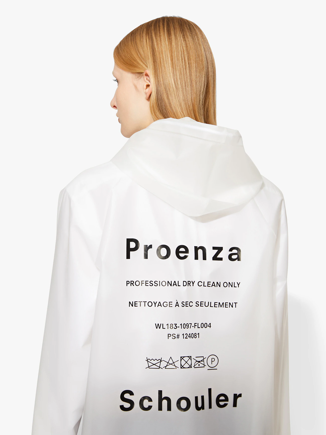 Proenza Schouler Back in Stock PSWL Raincoat Milled