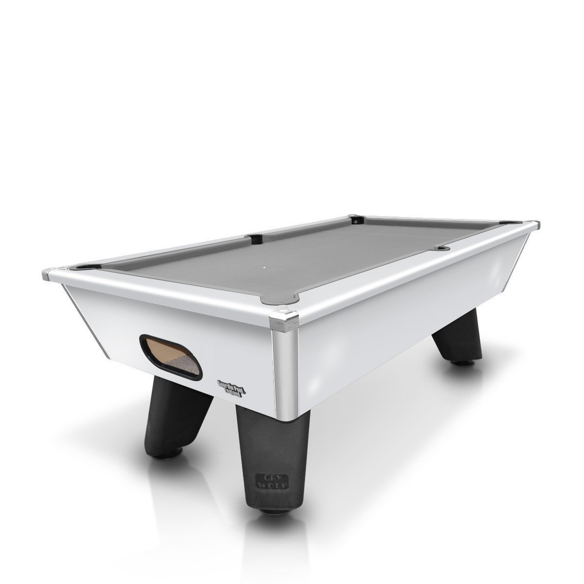 Image of Cry Wolf 7ft English Pool Table - White