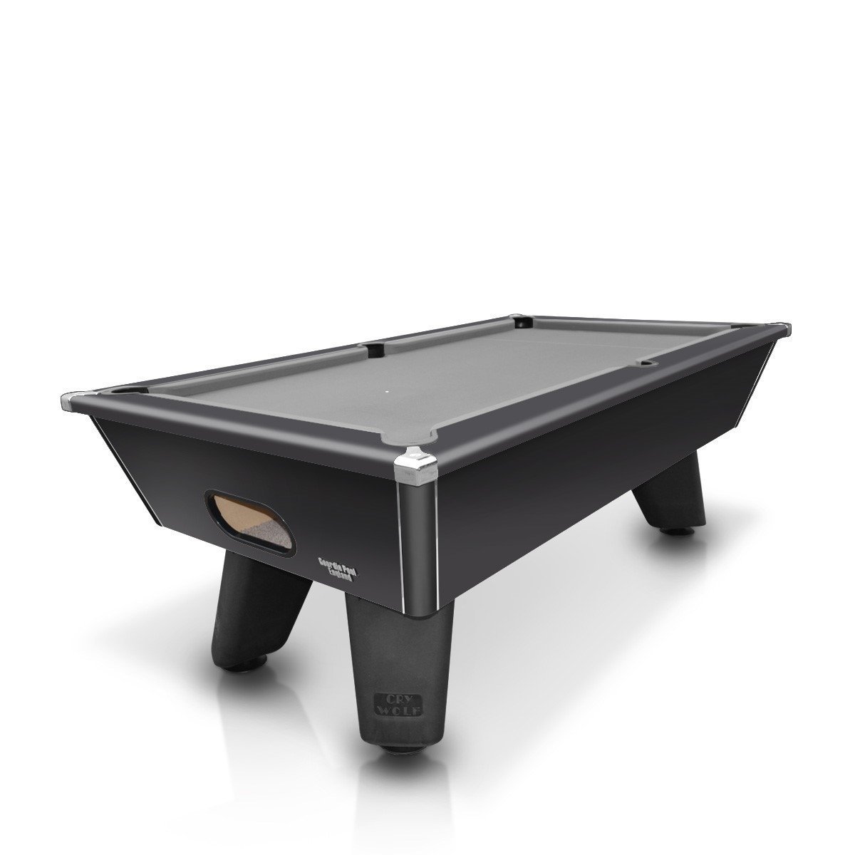 Image of Cry Wolf 7ft English Pool Table - Black
