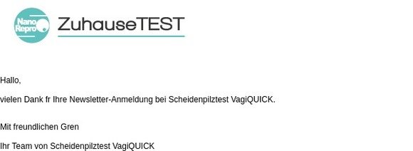 Vielen Dank für Ihre Newsletter-Anmeldung