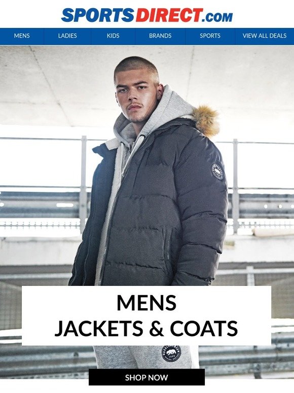 mens jackets sale sports direct