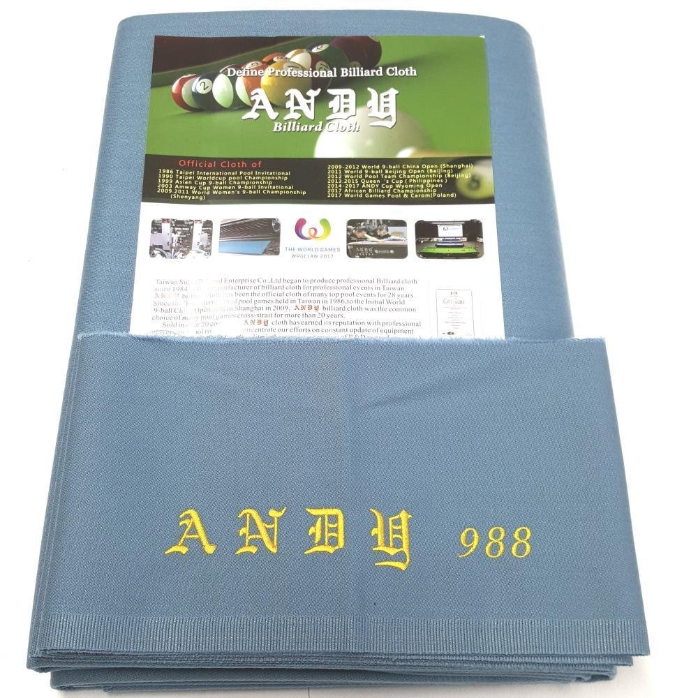 Image of Andy 988 Cloth | Powder Blue | 9ft Bed and Cushion Pack