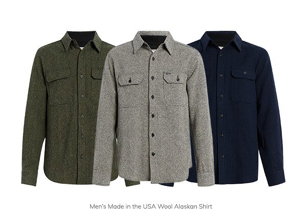 Woolrich: Wool Shirts Made in the USA - Shop Today | Milled