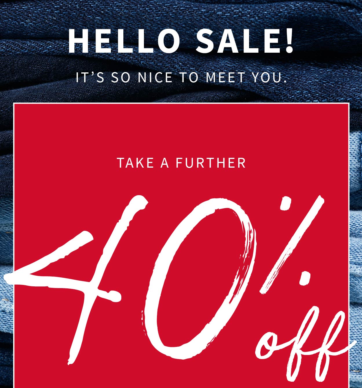 Jeanswest: 40% off ALL SALE!* | Milled