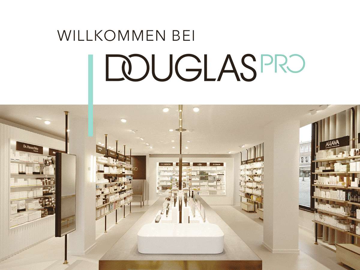 WIllkommen bei Douglas PRO