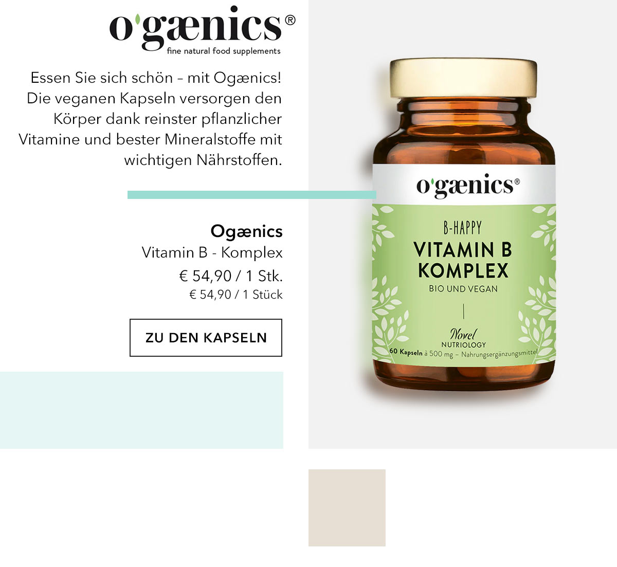 Ogaenics Vitamin B-Komplex