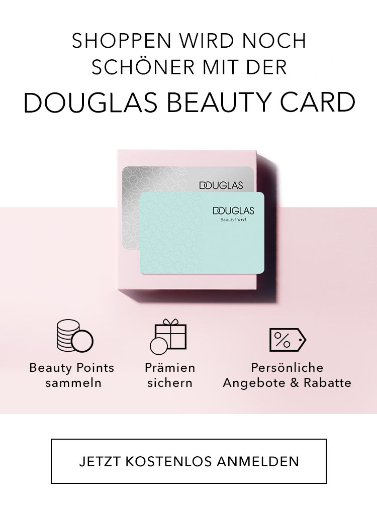 Die Douglas Beauty Cards - Nie war shoppen schöner.