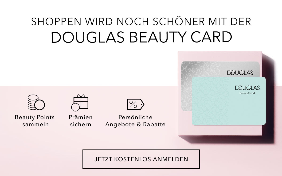 Die Douglas Beauty Cards - Nie war shoppen schöner.