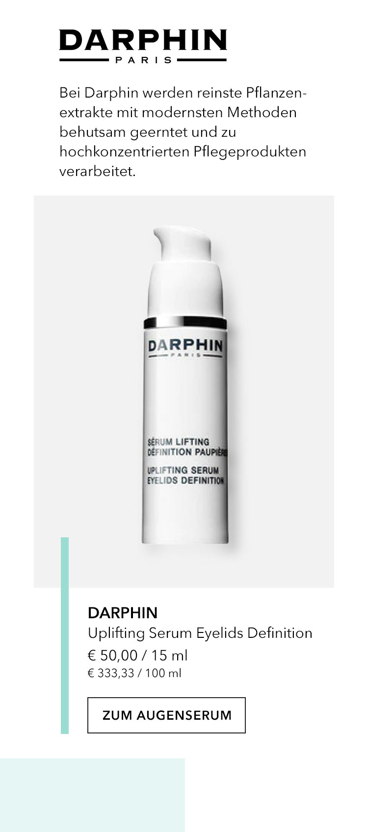Darphin Uplifting Serum 