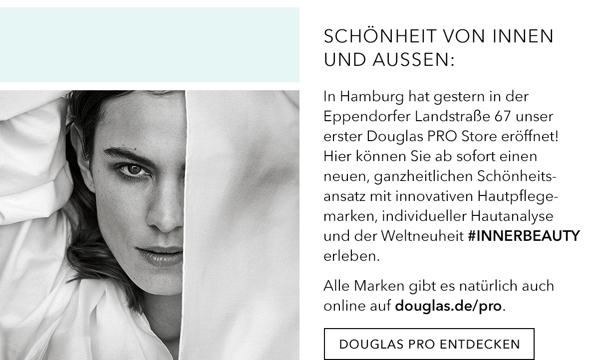 WIllkommen bei Douglas PRO