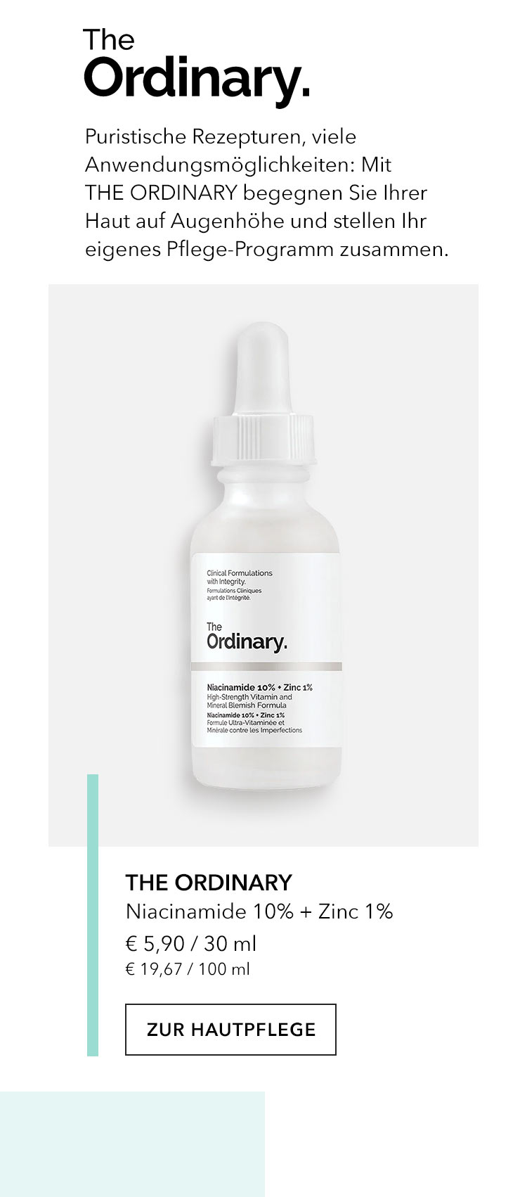 The Ordinary Niacinamide 10%