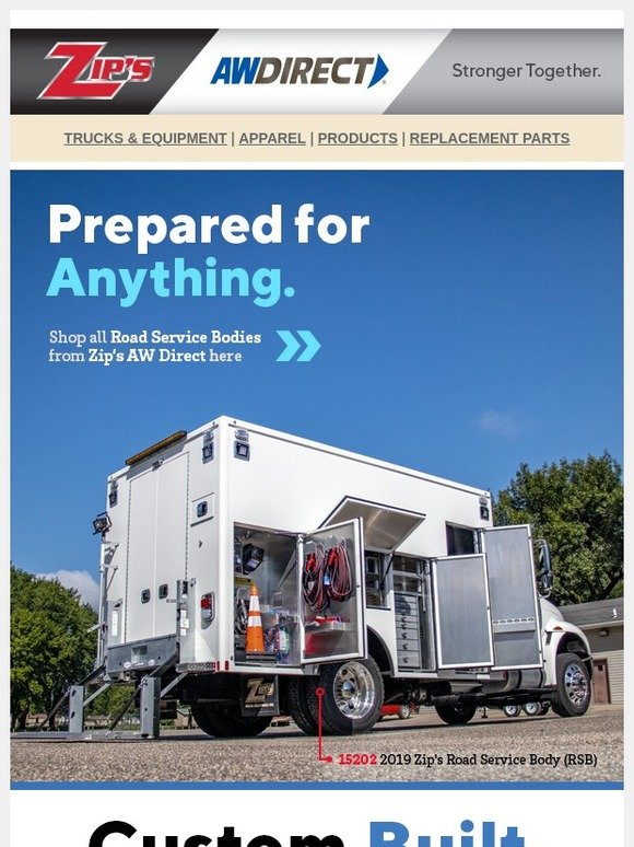 AW Direct Trucks equipped for anything Milled