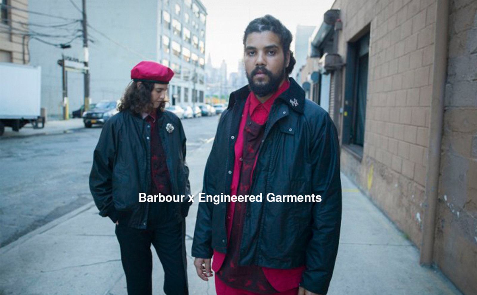 engineered garments x barbour