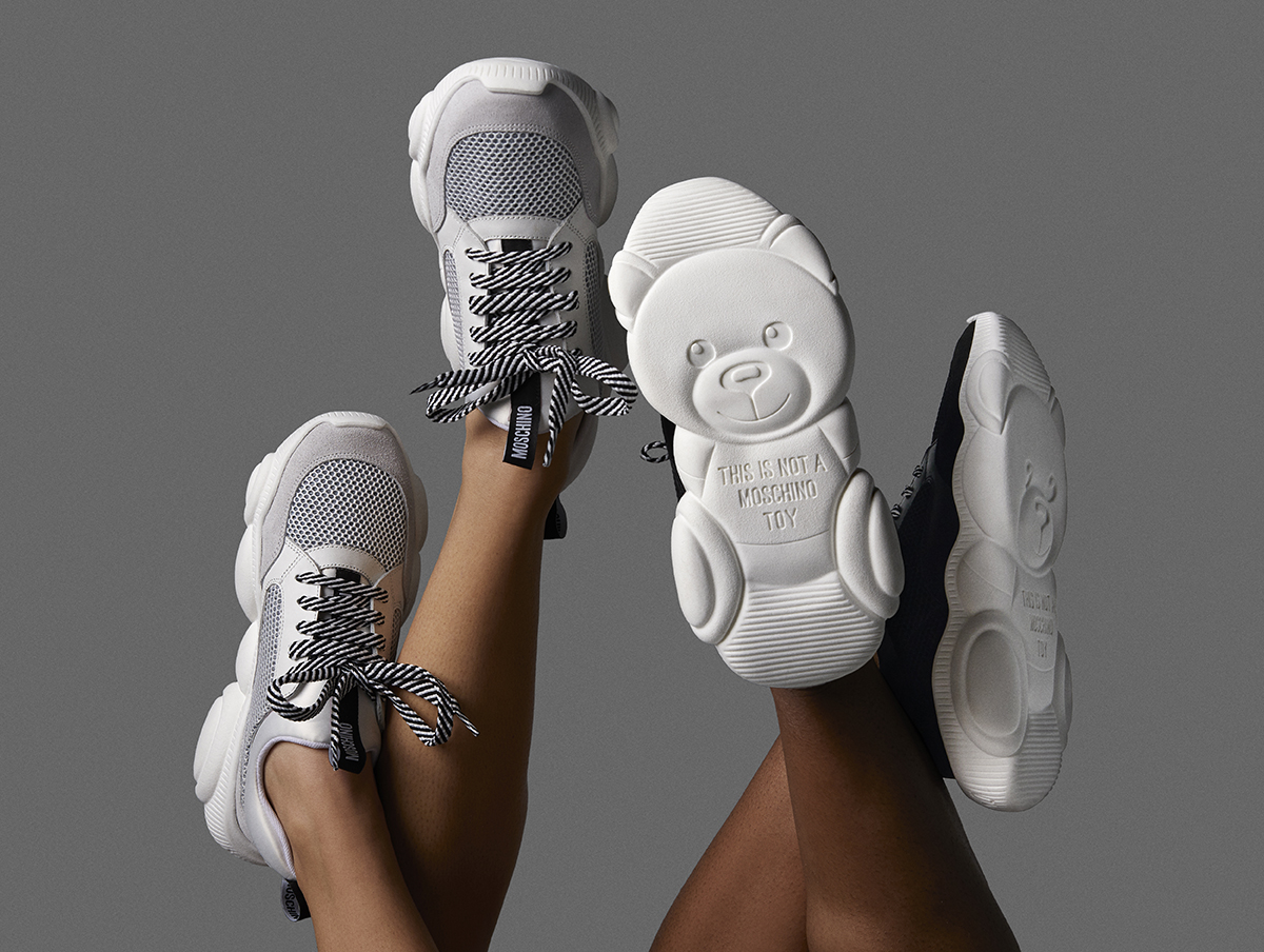 moschino bubble teddy