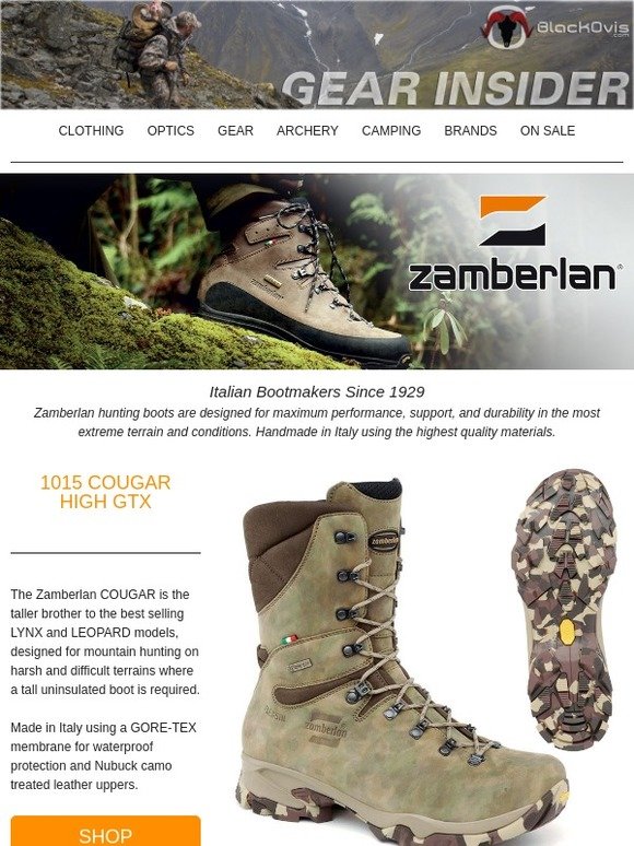 zamberlan hunting boots
