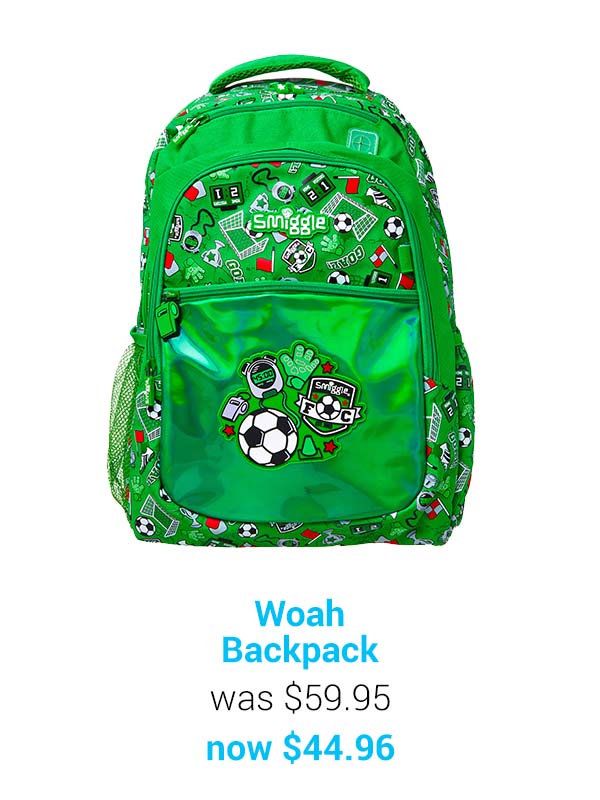 smiggle woah backpack