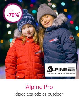 Alpine Pro - dziecięca odzież outdoor