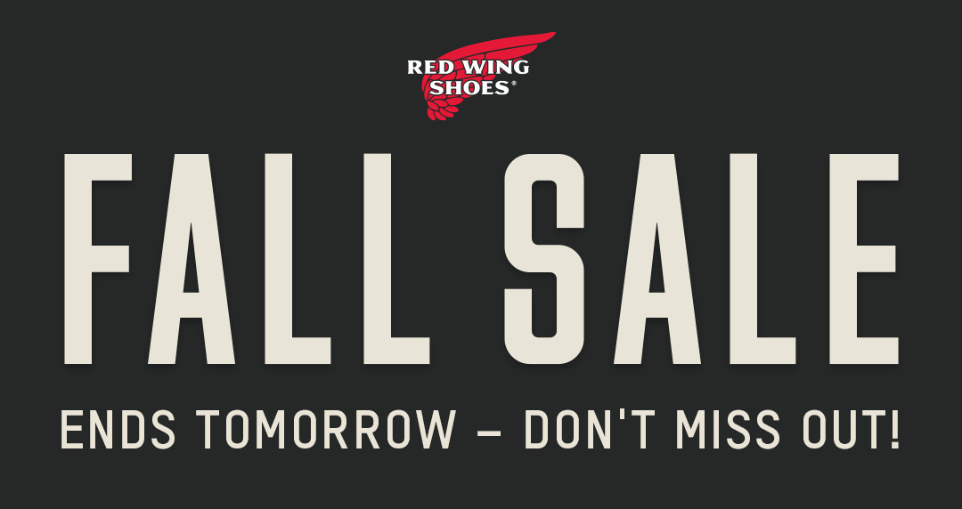 red wing shoe sale 2018