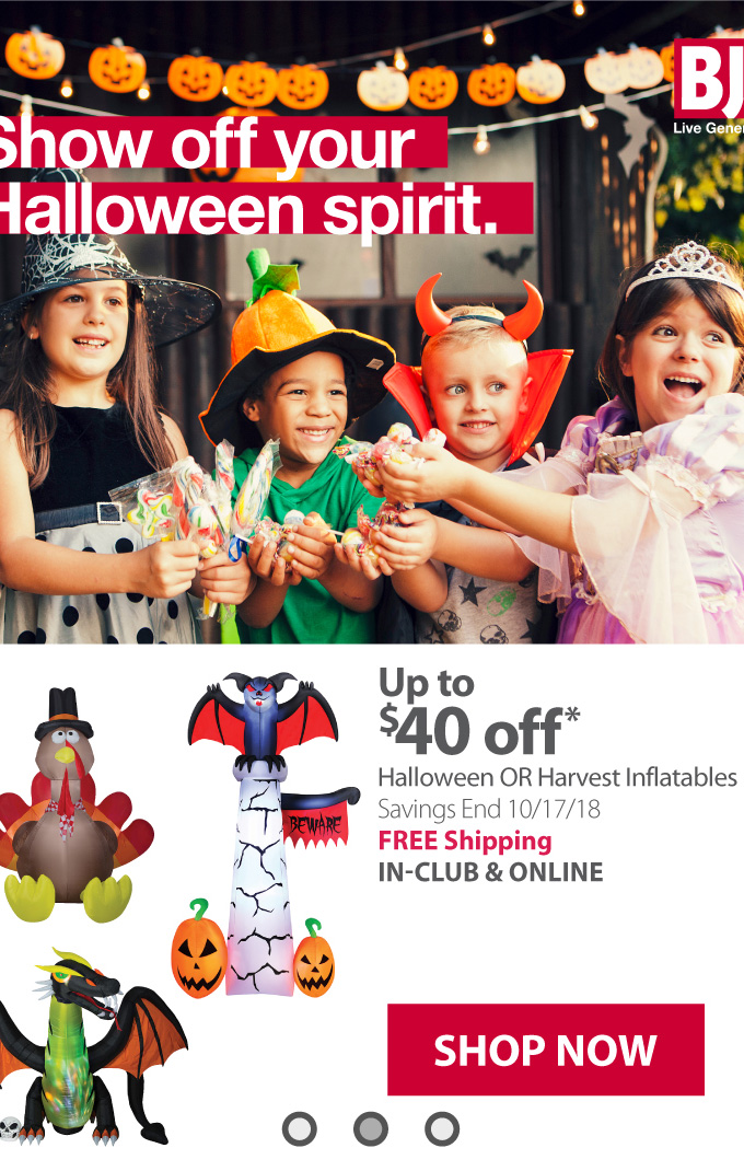 BJs Wholesale Club Halloween decorations your little ghouls will love