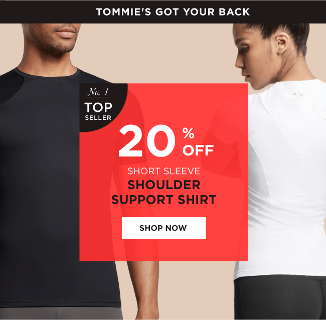 Tommie Copper Men's Pro-Grade Shoulder Centric Support Shirt