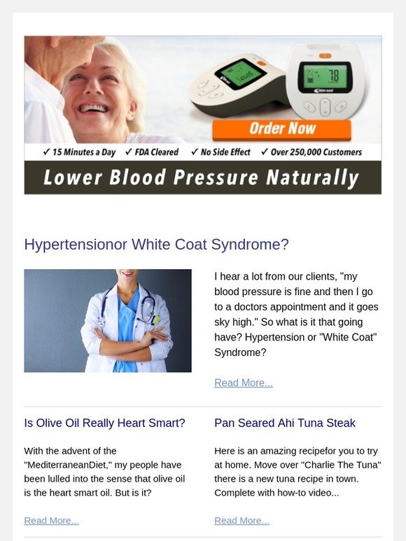 Resperate Are You Suffering High Blood Pressure or White Coat Syndrome