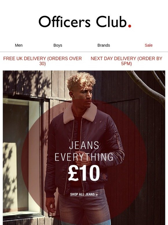 Jeans at £10 this week is an offer not to be missed!