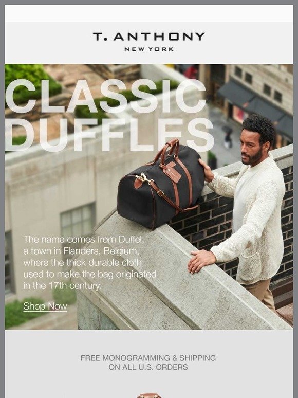 t anthony duffle