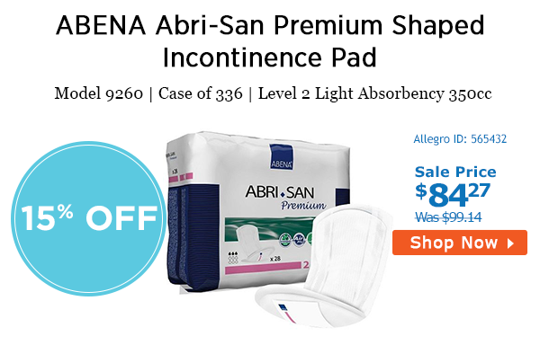 ABENA Abri-San Premium Shaped Incontinence Pad