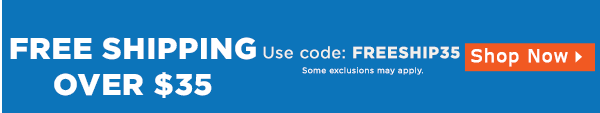 Free Shipping over $35