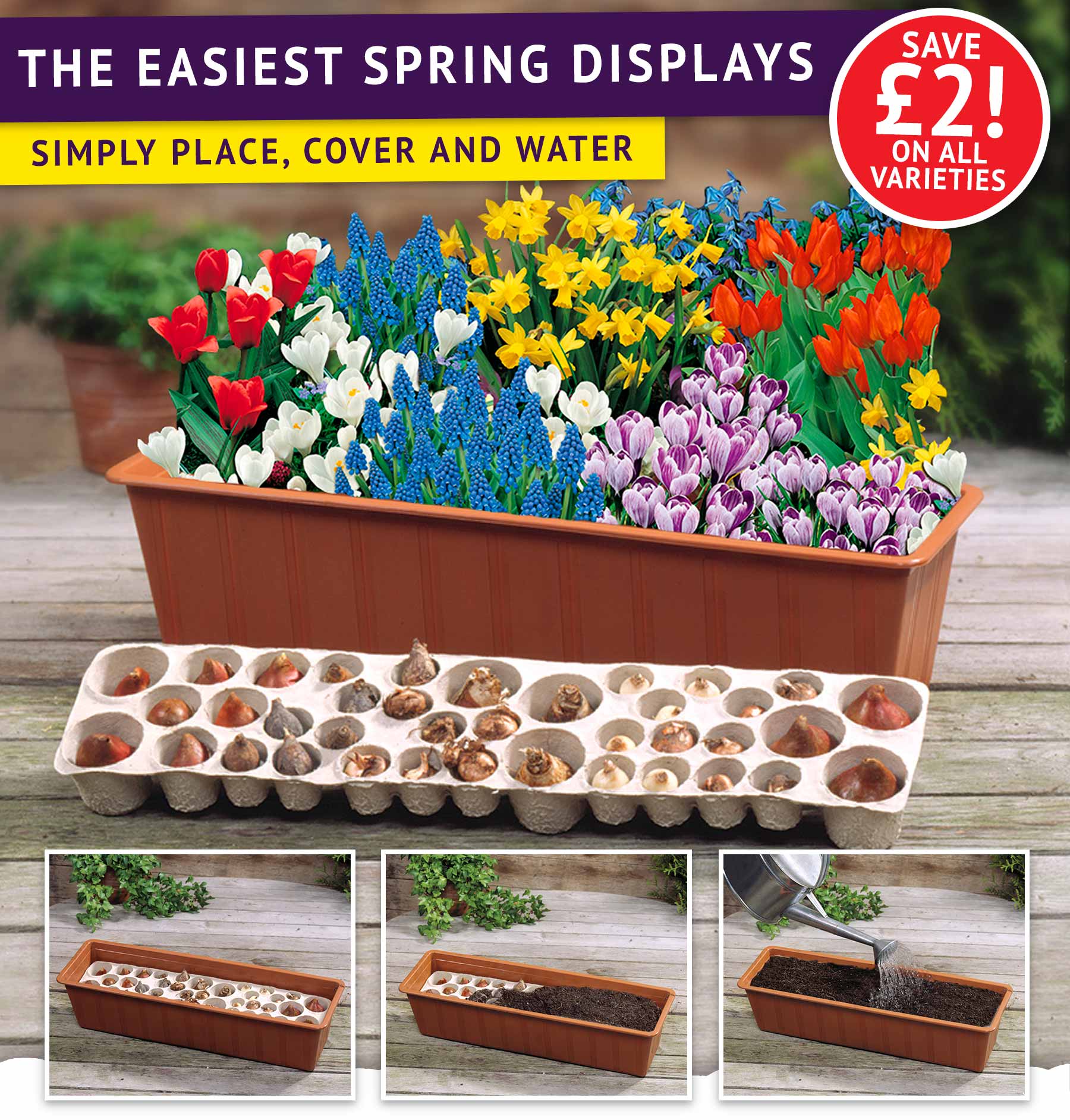 Lead the Good Life Save £2 On All Drop In Bulb Trays Milled
