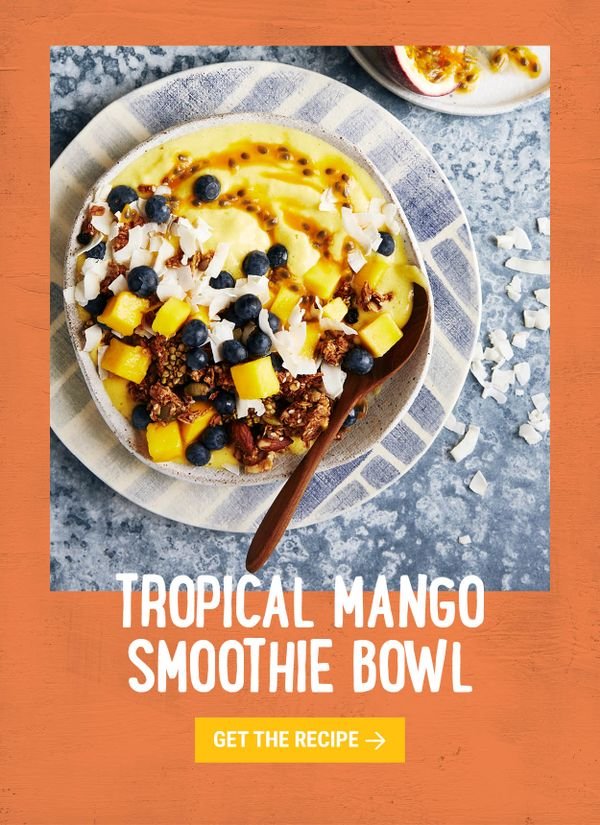 Tropical Mango Smoothie Bowl