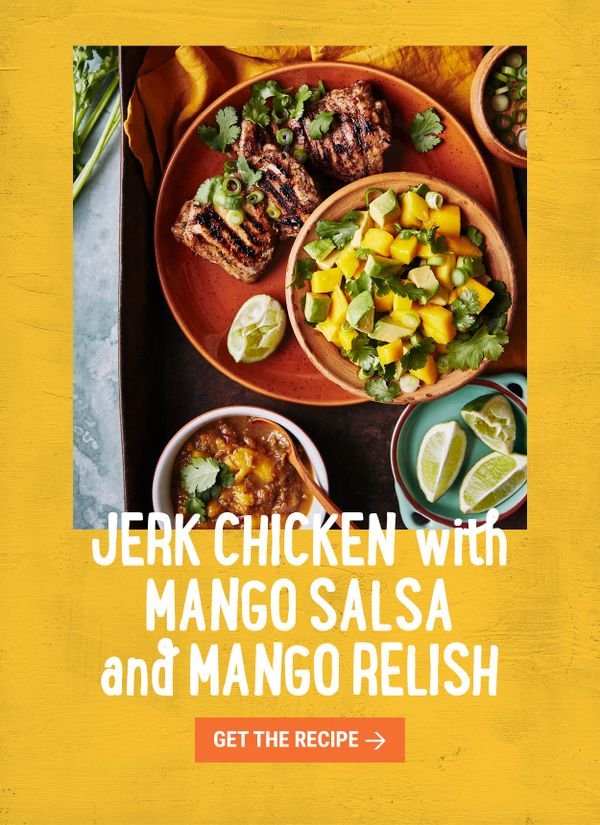 Jerk Chicken and Mango Salsa