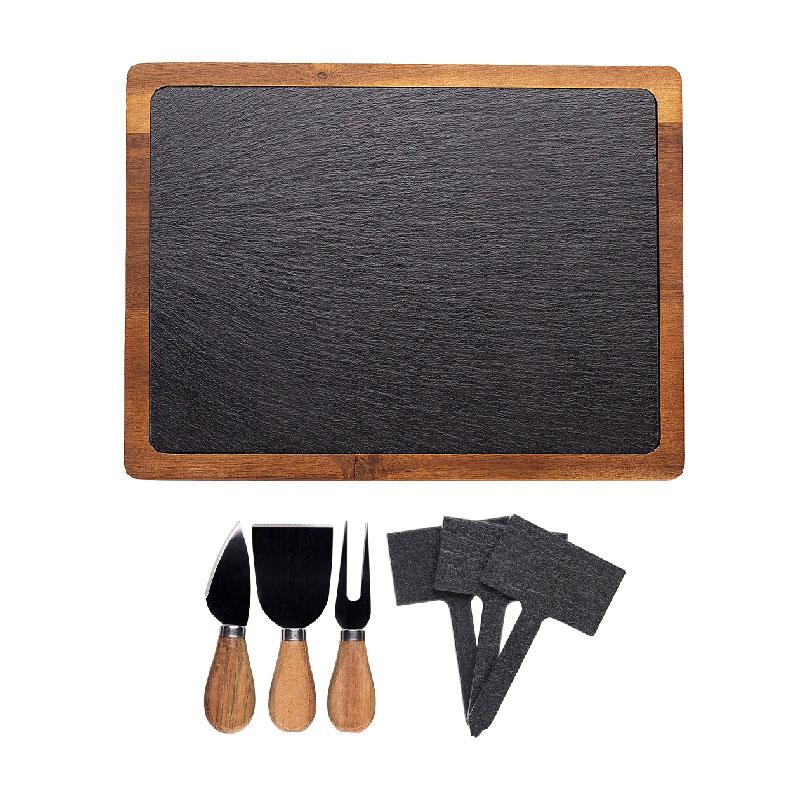 Image of Deluxe Slate Cheeseboard Set