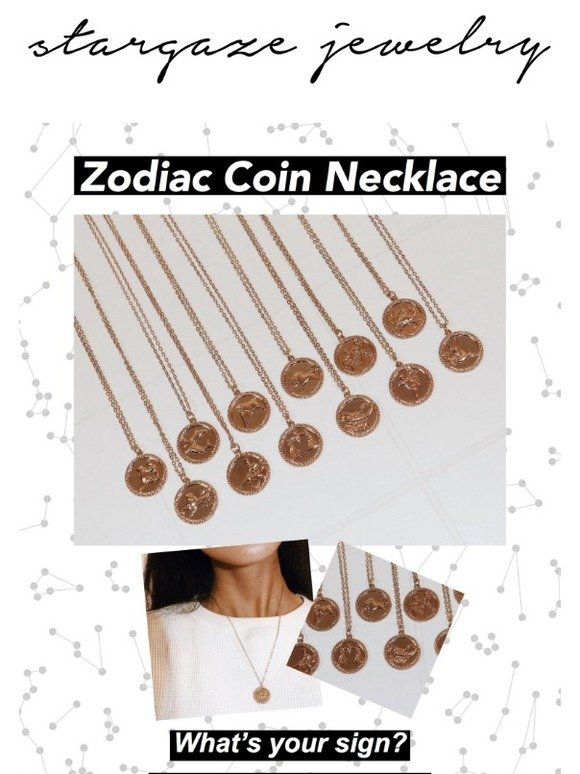 ✨ ZODIAC COIN NECKLACES ✨