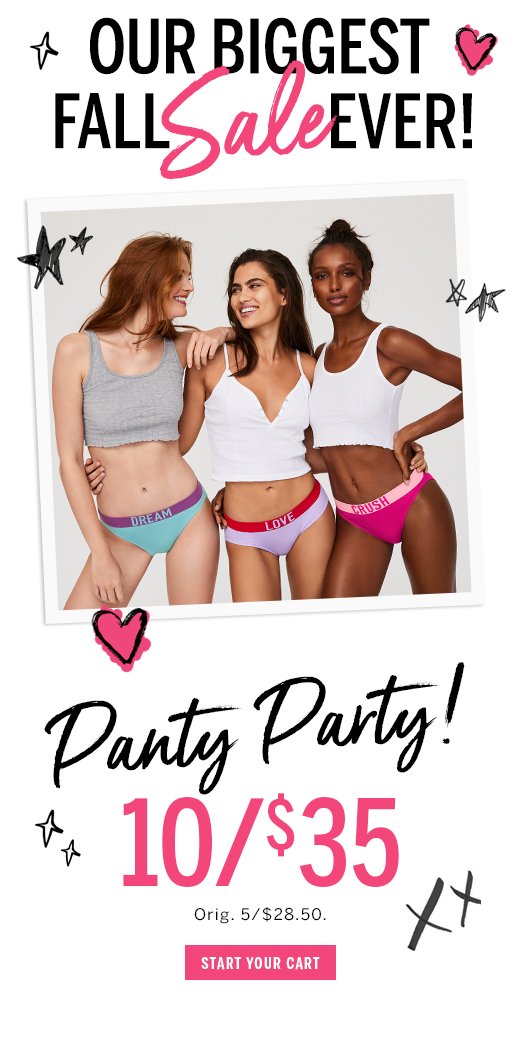 Victoria's Secret: Bring on the Panty Party!