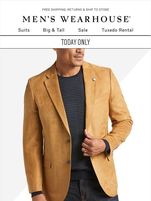 microsuede sport coat