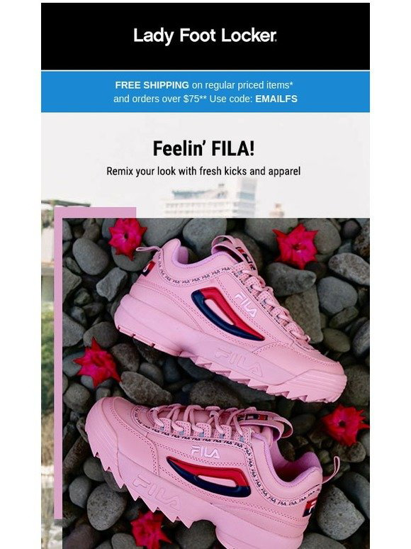 Forskellige Stadion Kirken Lady Foot Locker: Complement your style with new looks from FILA | Milled