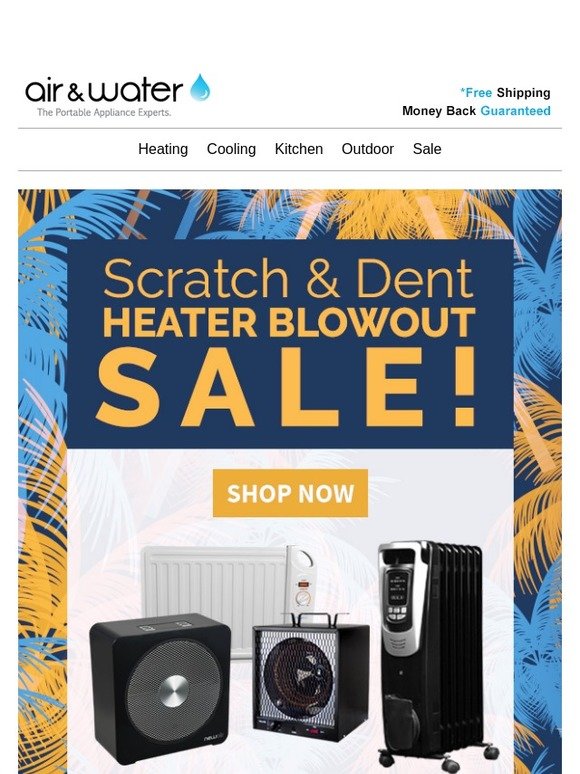 Hot Scratch and Dent Sale - Up to 30% off