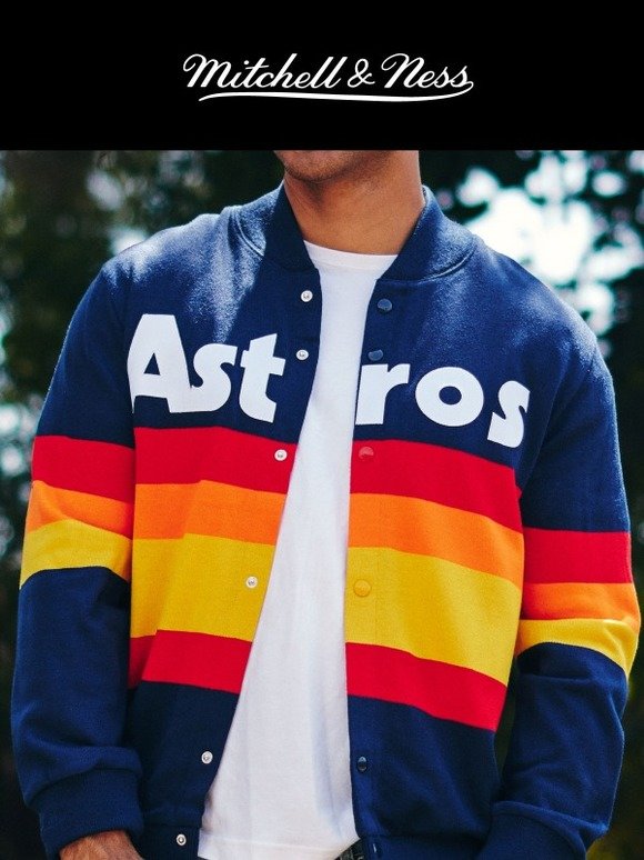 mitchell and ness astros jacket