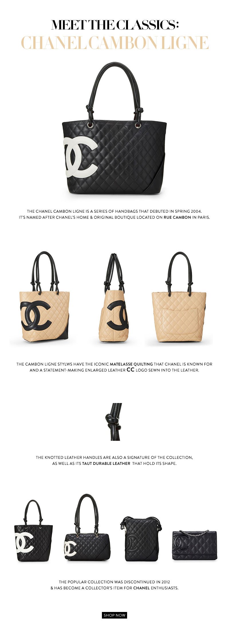 What Goes Around Comes Around: Meet The Classics: Chanel Cambon Ligne