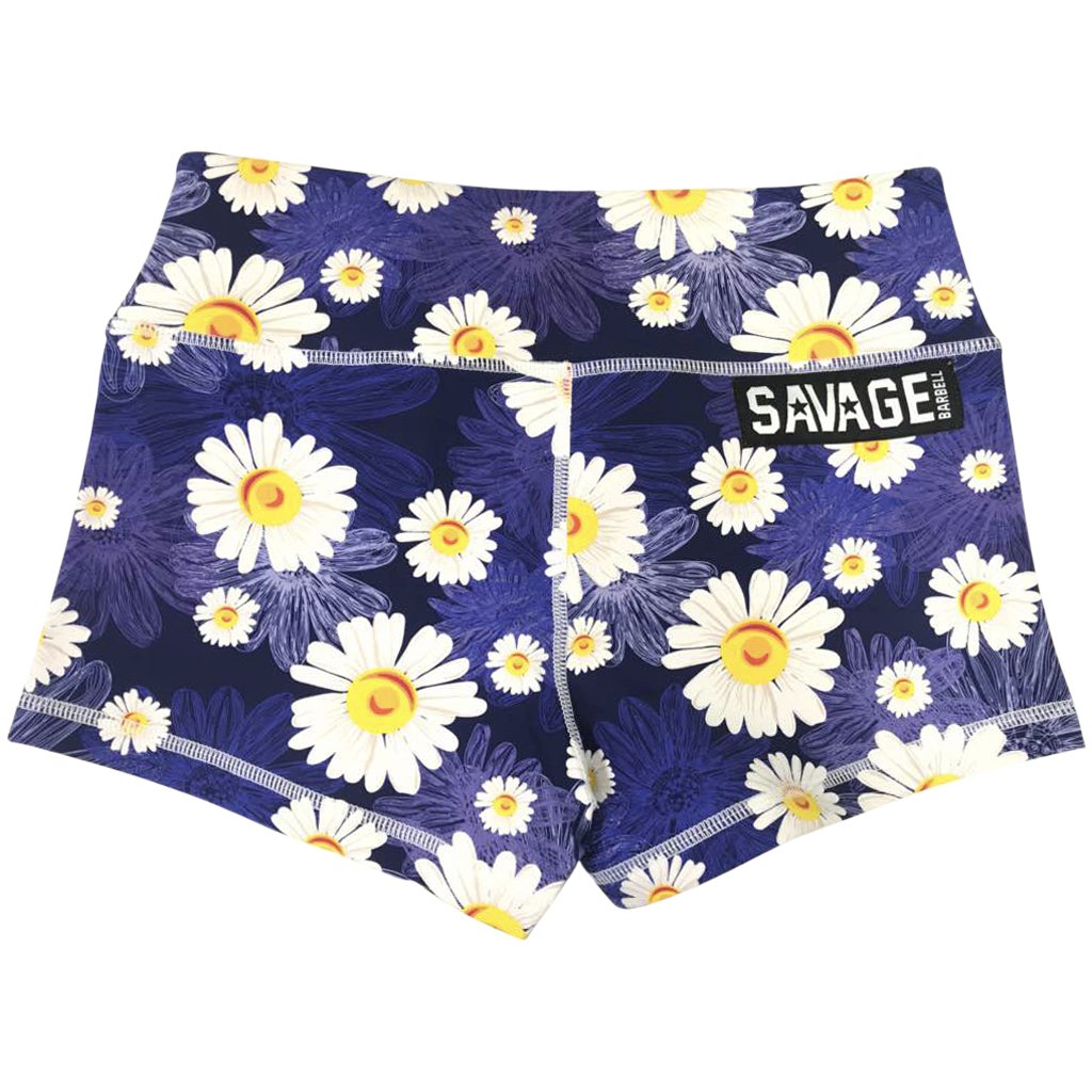 Booty Shorts WHITE - Savage Barbell