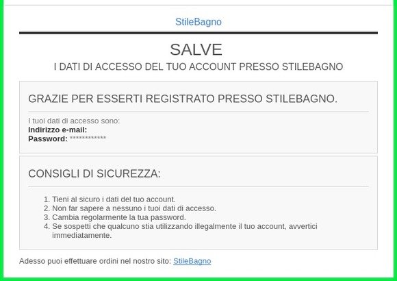 [StileBagno] Benvenuto!