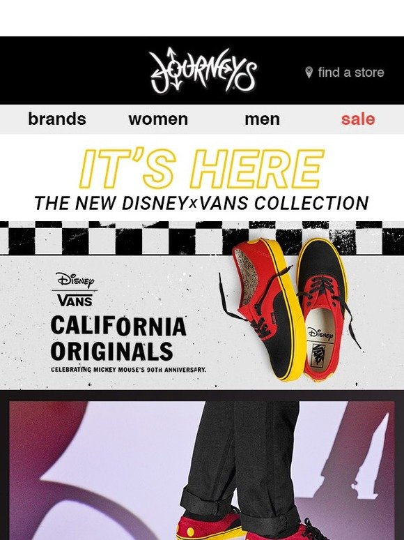 journeys disney vans
