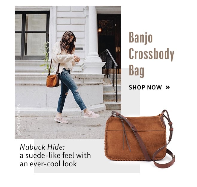 hobo banjo crossbody