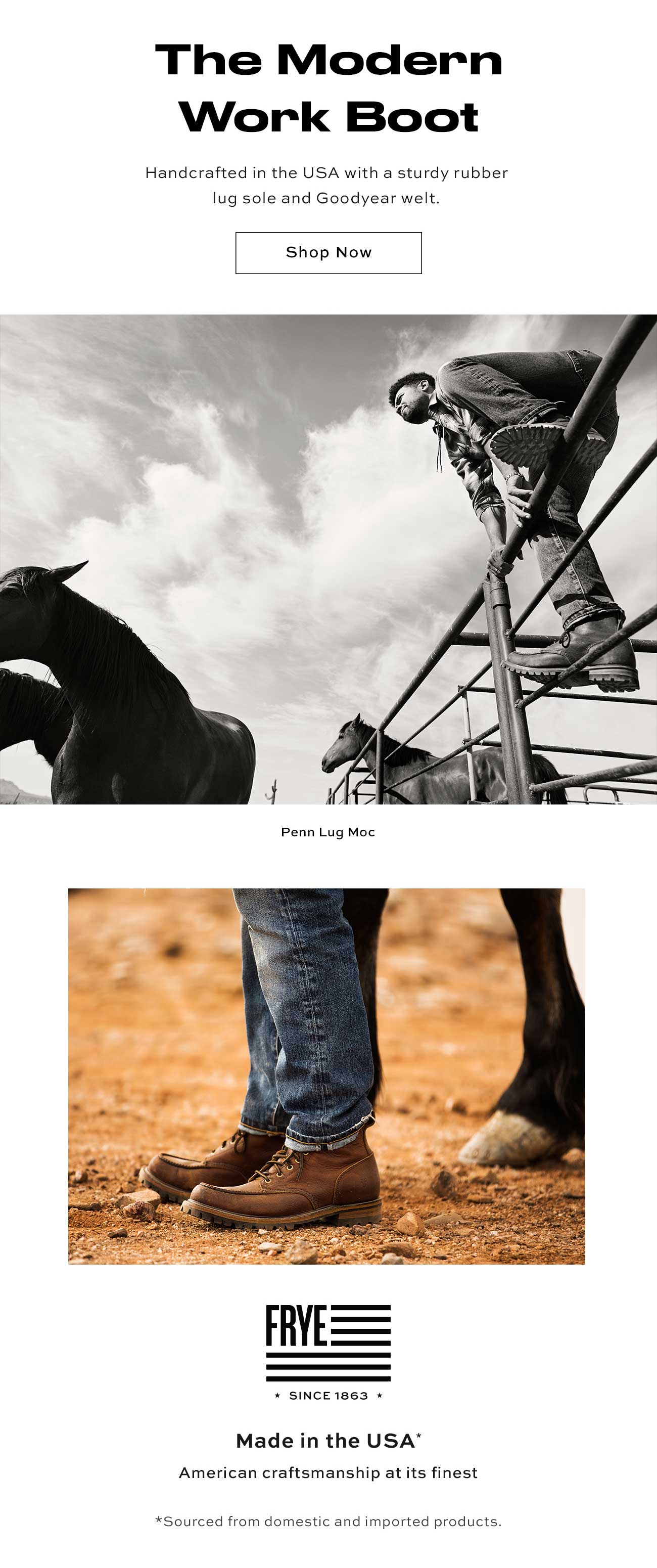 penn lug moc workboot