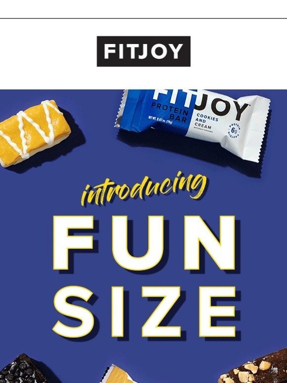 Introducing the fun size FitJoy!
