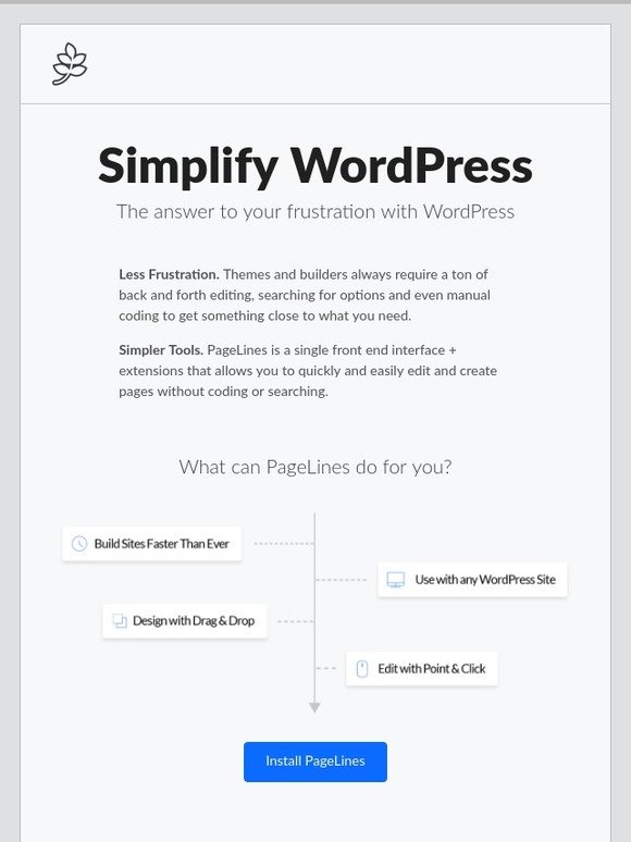 The answer to your frustration with WordPress